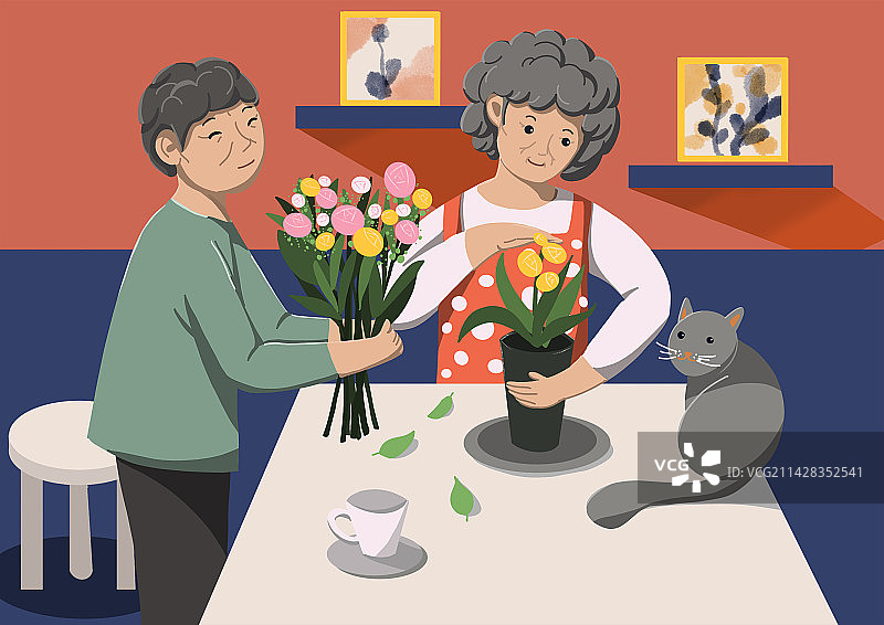 老年生活图片素材