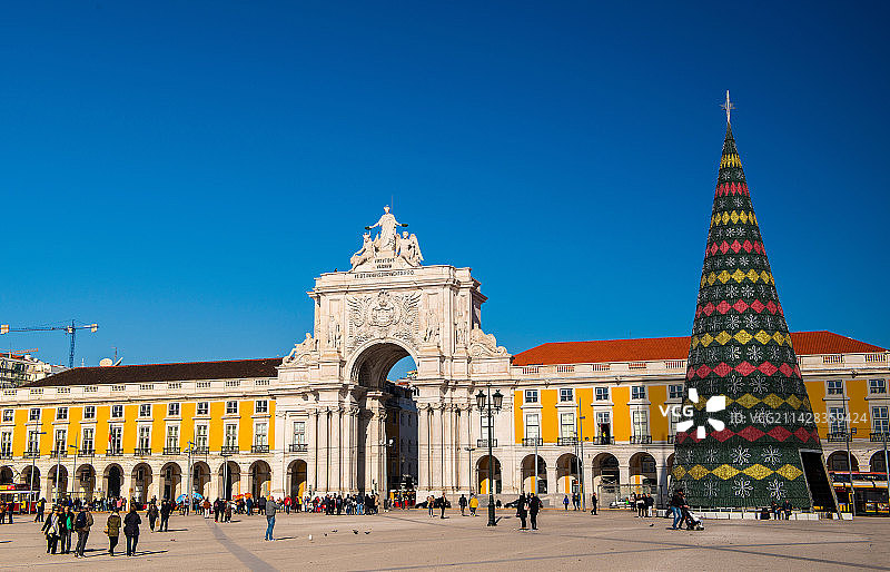 葡萄牙(Portuguesa)旅拍--宫殿广场(Terreiro do Paço)2图片素材