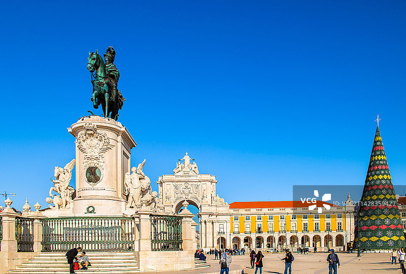 葡萄牙(Portuguesa)旅拍--宫殿广场(Terreiro do Paço)5图片素材