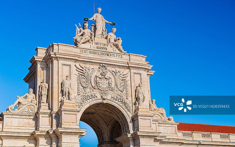 葡萄牙(Portuguesa)旅拍--宫殿广场(Terreiro do Paço)10图片素材