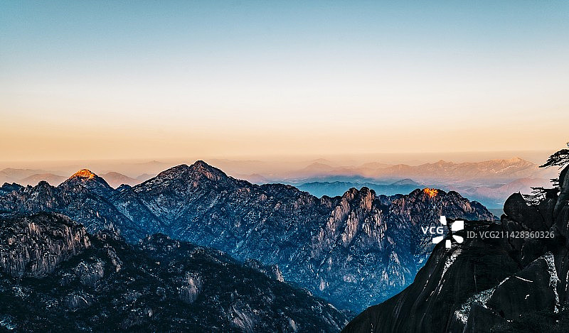 黄山印象图片素材