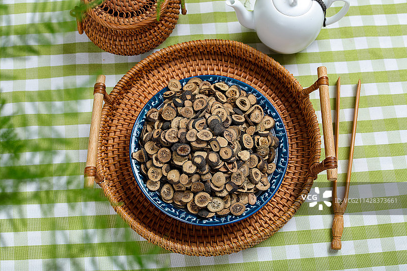 传统中医中药材枳实图片素材