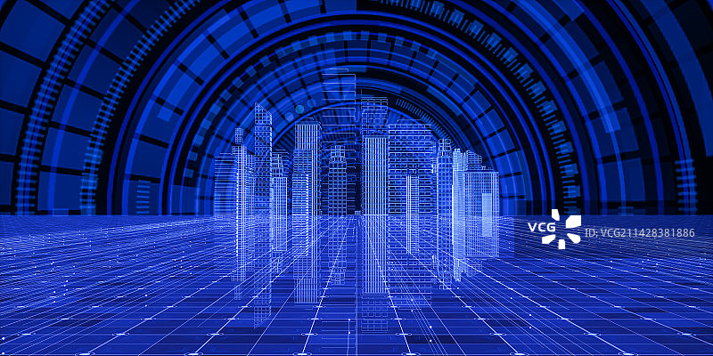 抽象科技概念背景图图片素材