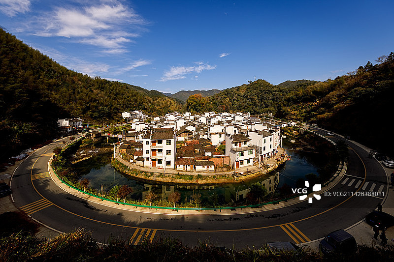 安徽省菊径村图片素材