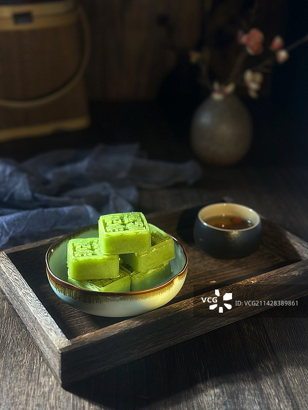 绿豆糕图片素材