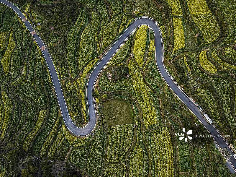 江西省上饶市婺源月亮湾风景区图片素材