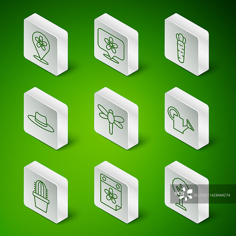 森林日历与花朵图片素材