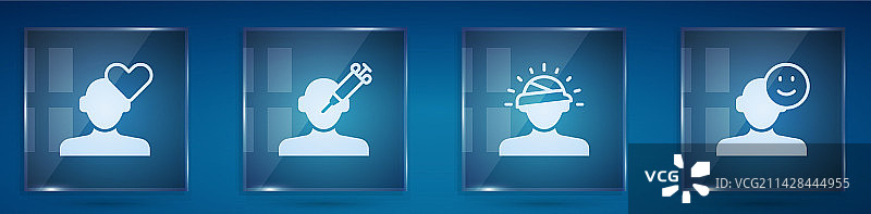 破碎的心或离婚与药物成瘾图片素材