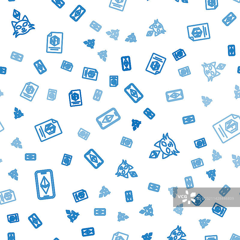 以太坊数字加密艺术线条组合图片素材