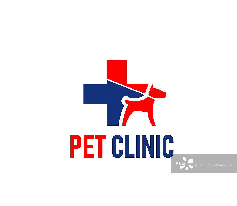 宠物诊所兽医或商店图标图片素材