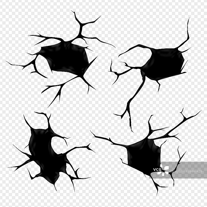 写实地面裂缝合集图片素材