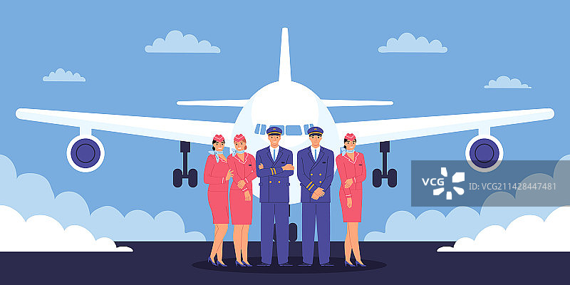 飞机扁平概念设计图片素材