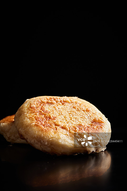 芝麻烧饼图片素材