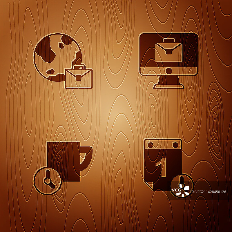 在线工作时间管理图片素材