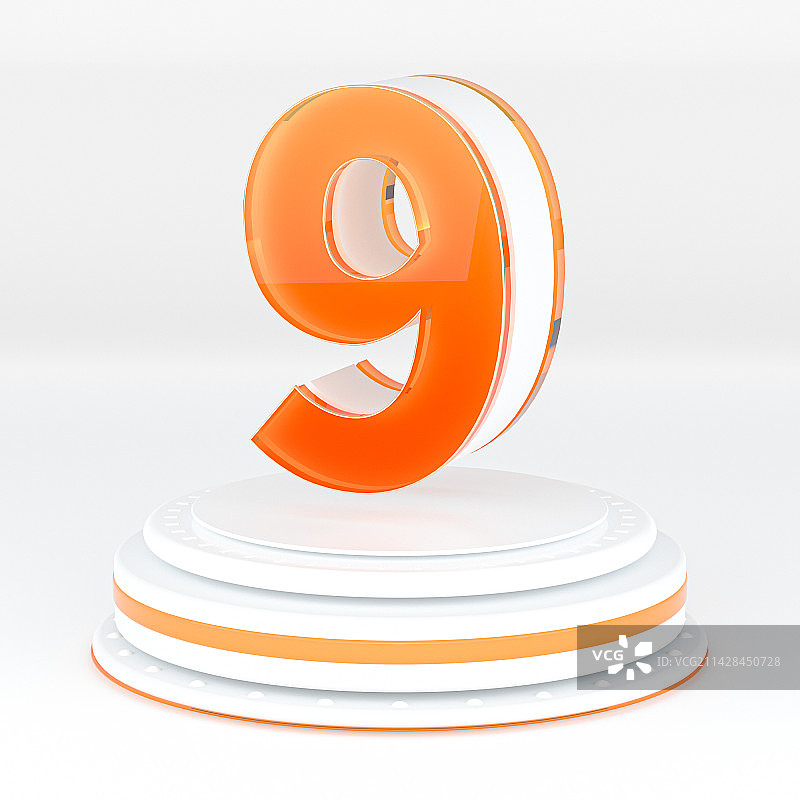 3D立体炫酷数字图片素材