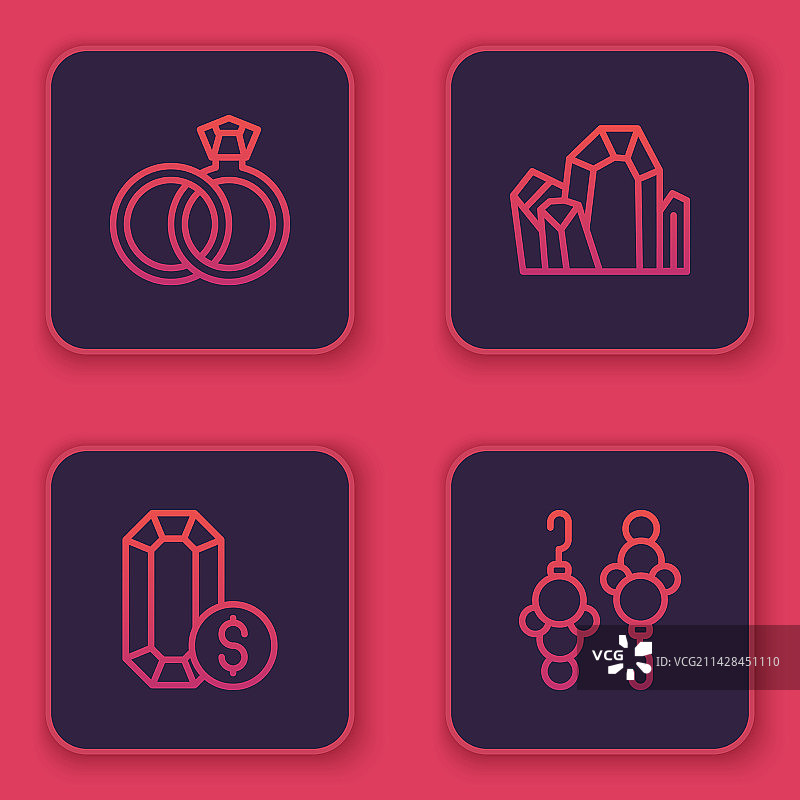 结婚戒指珠宝在线购物banner图片素材