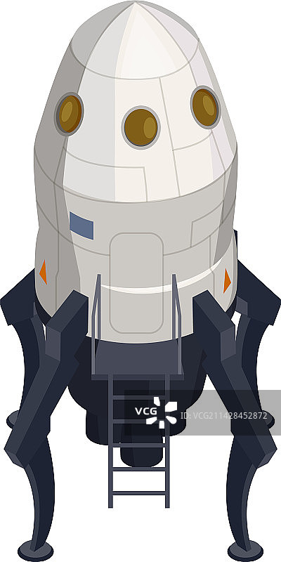 火星着陆舱结构图片素材