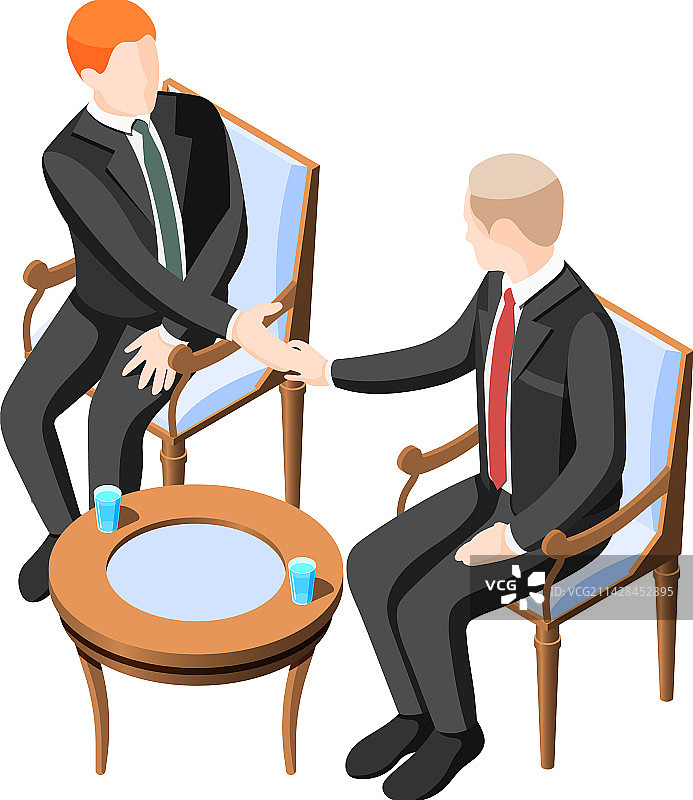 政治家会议组合图片素材