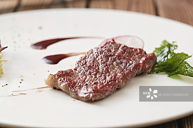 香煎安格斯小牛排图片素材
