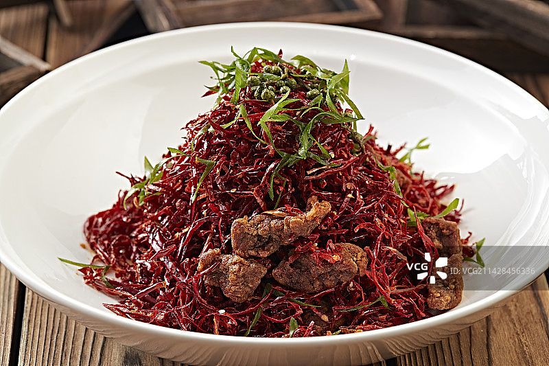 川香藤椒辣子牛肉图片素材
