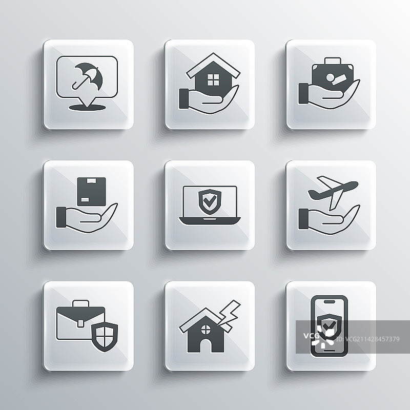 房屋闪电保险在线飞机图片素材