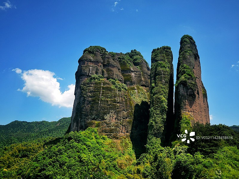 江郎山图片素材