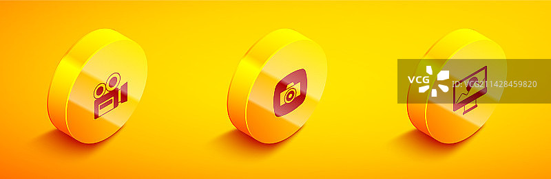 2.5D复古电影相机照片图片素材