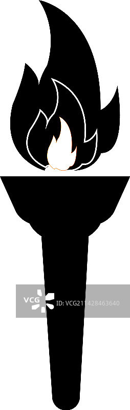 火焰Logo图标图片素材