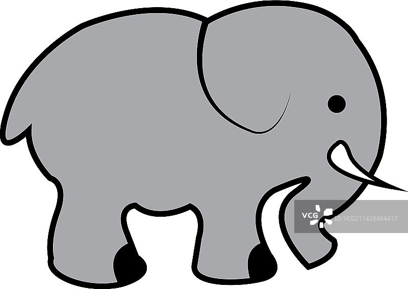 大象标志图标图片素材