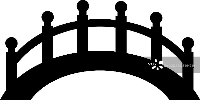 桥梁标志图标图片素材