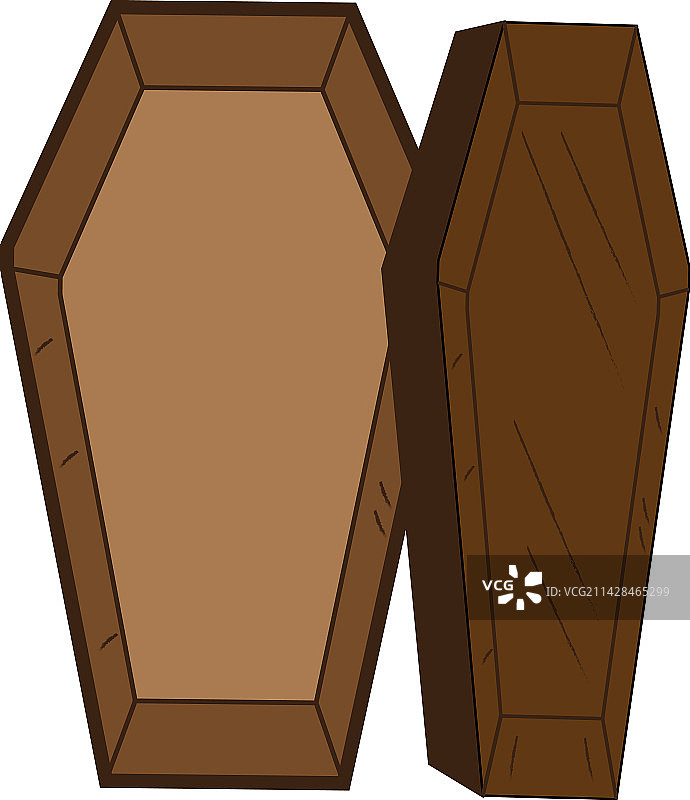 棺材图标Logo设计图片素材