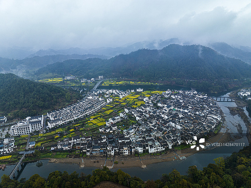 江西省上饶市婺源汪口风景区图片素材