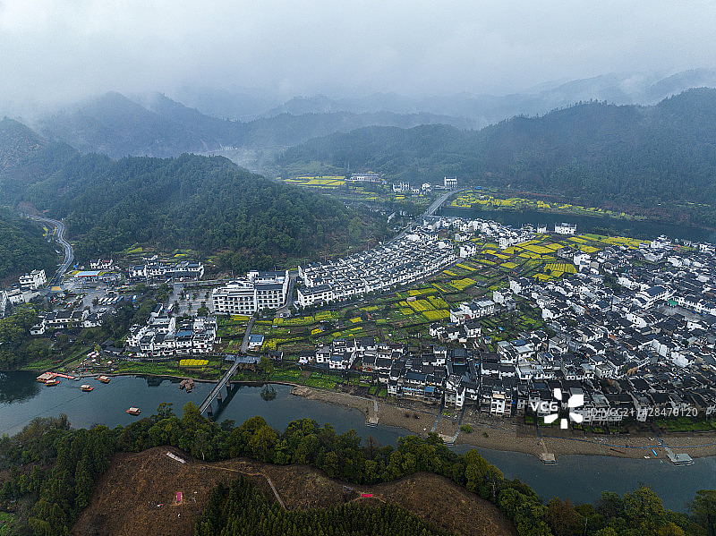 江西省上饶市婺源汪口风景区图片素材
