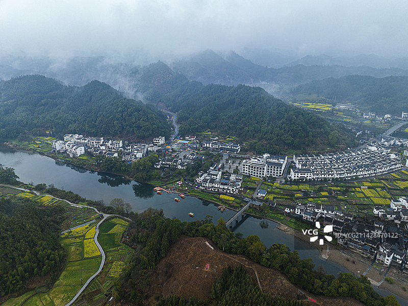 江西省上饶市婺源汪口风景区图片素材