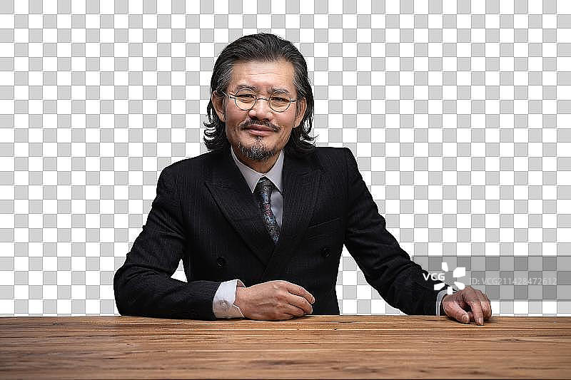 权威商务中老年男人图片素材