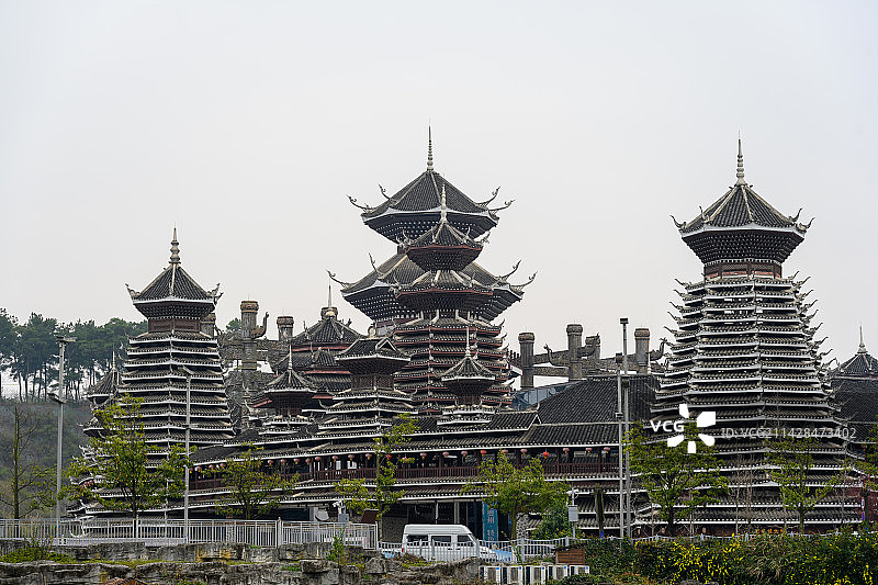 多彩贵州城图片素材