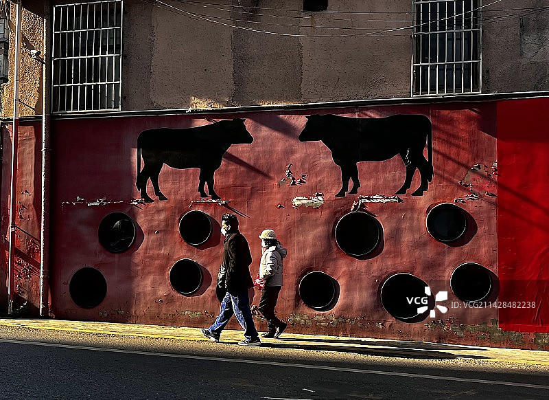 街头光影图片素材