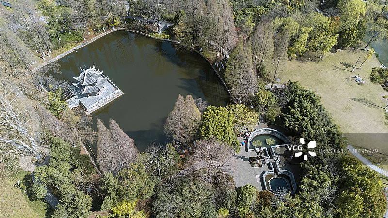 春分时节习家池图片素材