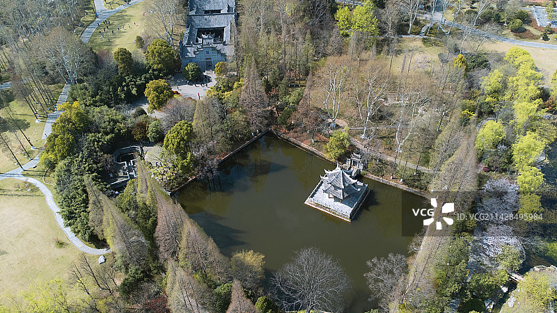 春分时节习家池图片素材