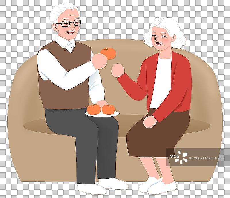 老年夫妻图片素材