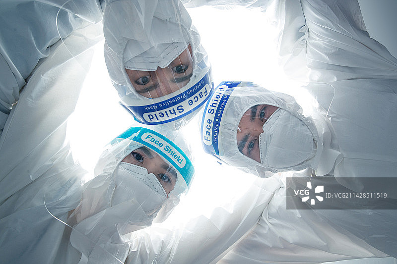 团结的医务工作者图片素材