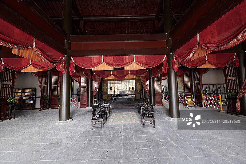 东平大宋不夜城 影视城图片素材