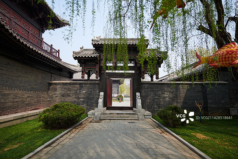 东平大宋不夜城 影视城图片素材