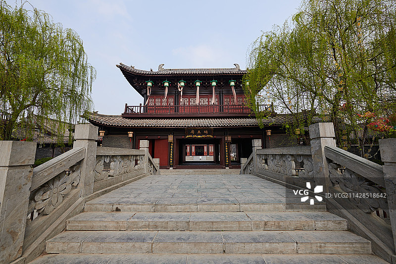 东平大宋不夜城 影视城图片素材