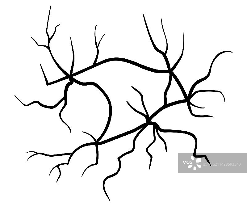 地面裂缝图片素材