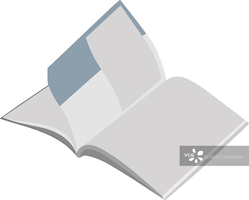 空白页周刊杂志图片素材