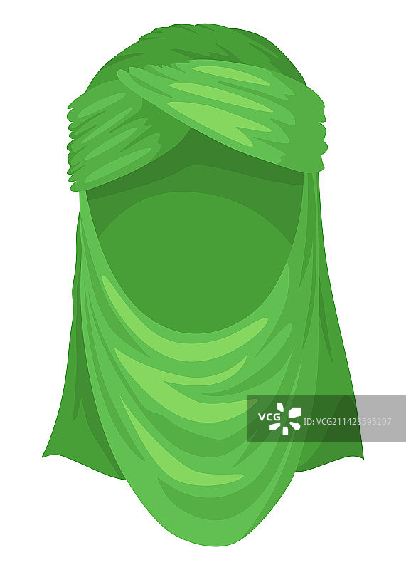 印度或阿拉伯传统头巾图片素材