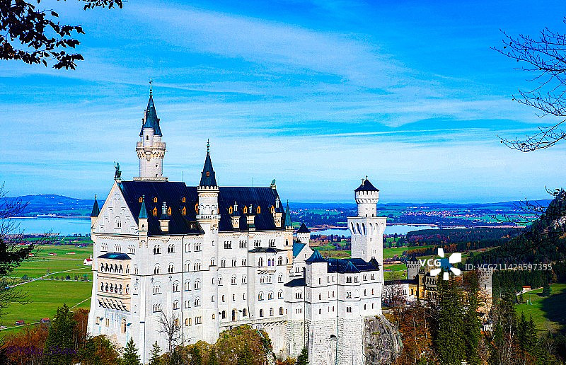 德国新天鹅堡图片素材