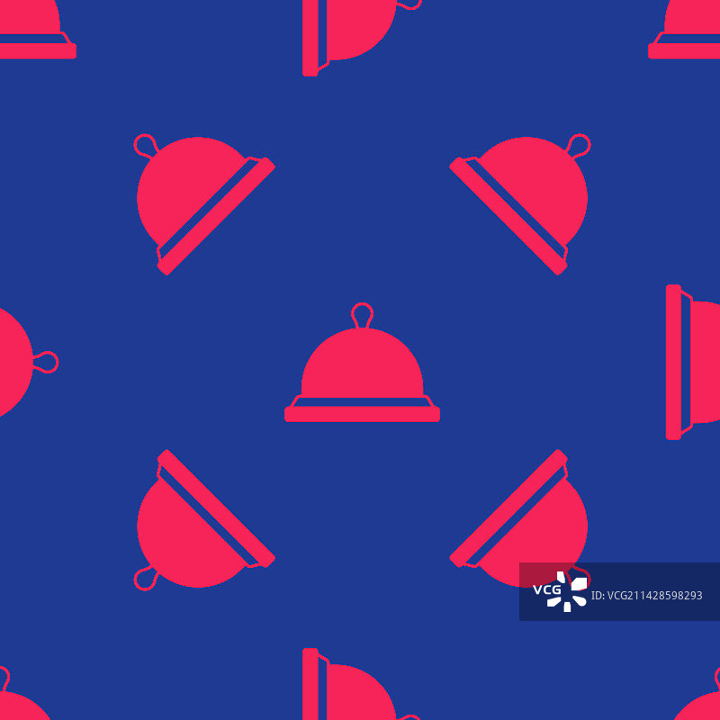 红色带盖食物托盘图标图片素材