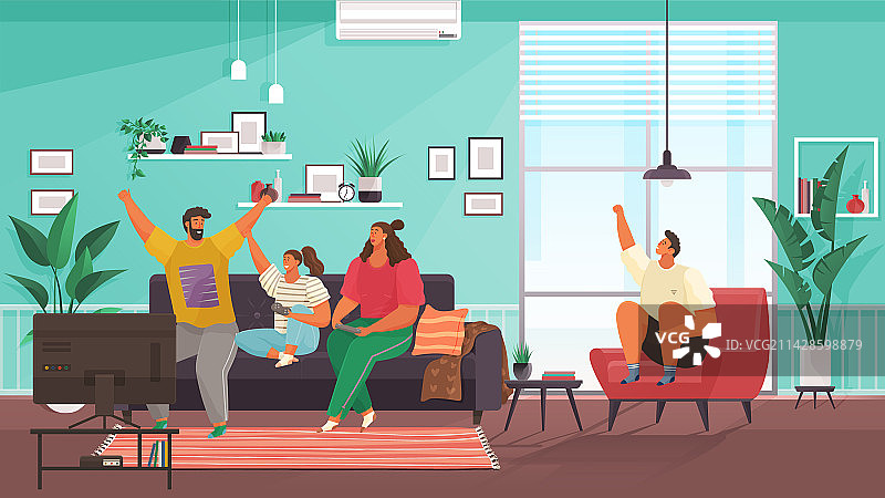 家庭休闲时光：母子图片素材